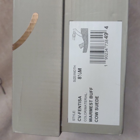 ๐ฃCROWN VINTAGE Fentisa Espadrille in Warmest Buff๐ป Cool beans Sandals - Picture 4 of 8